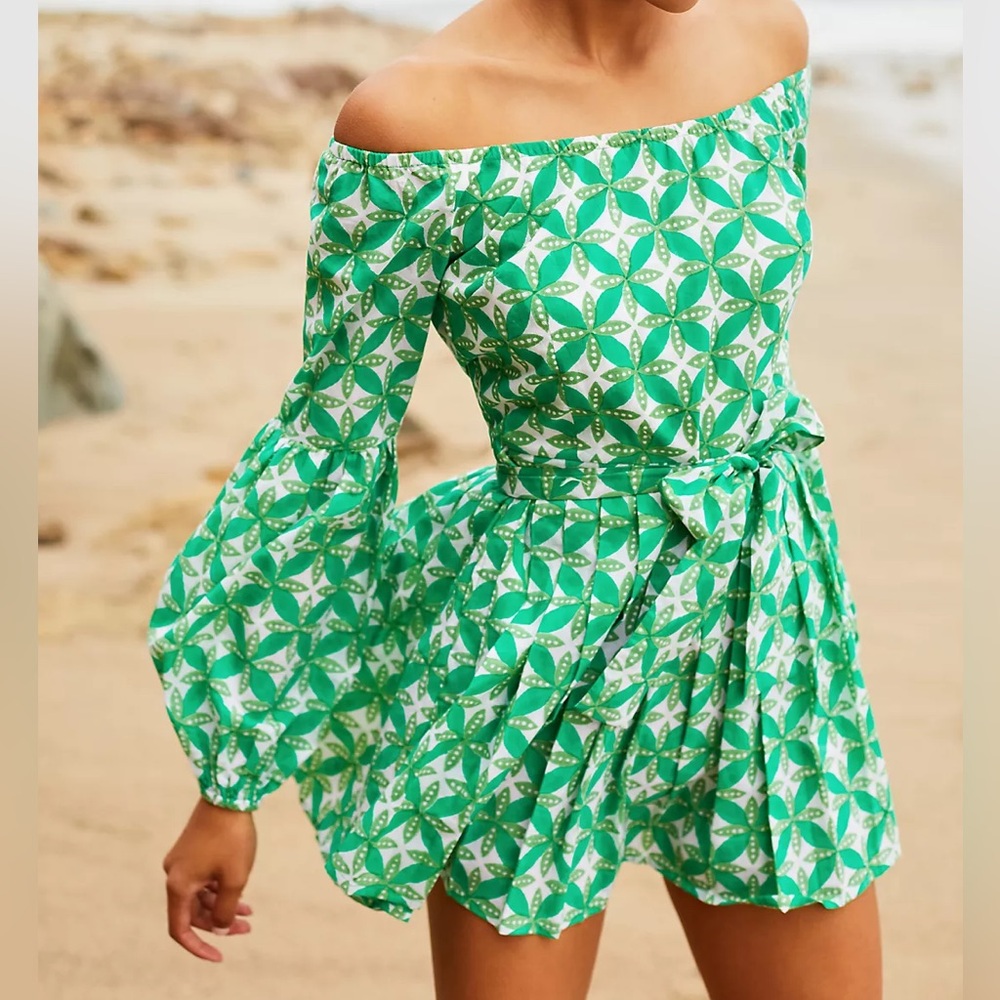Ro’s Garden Verdant Mini Dress